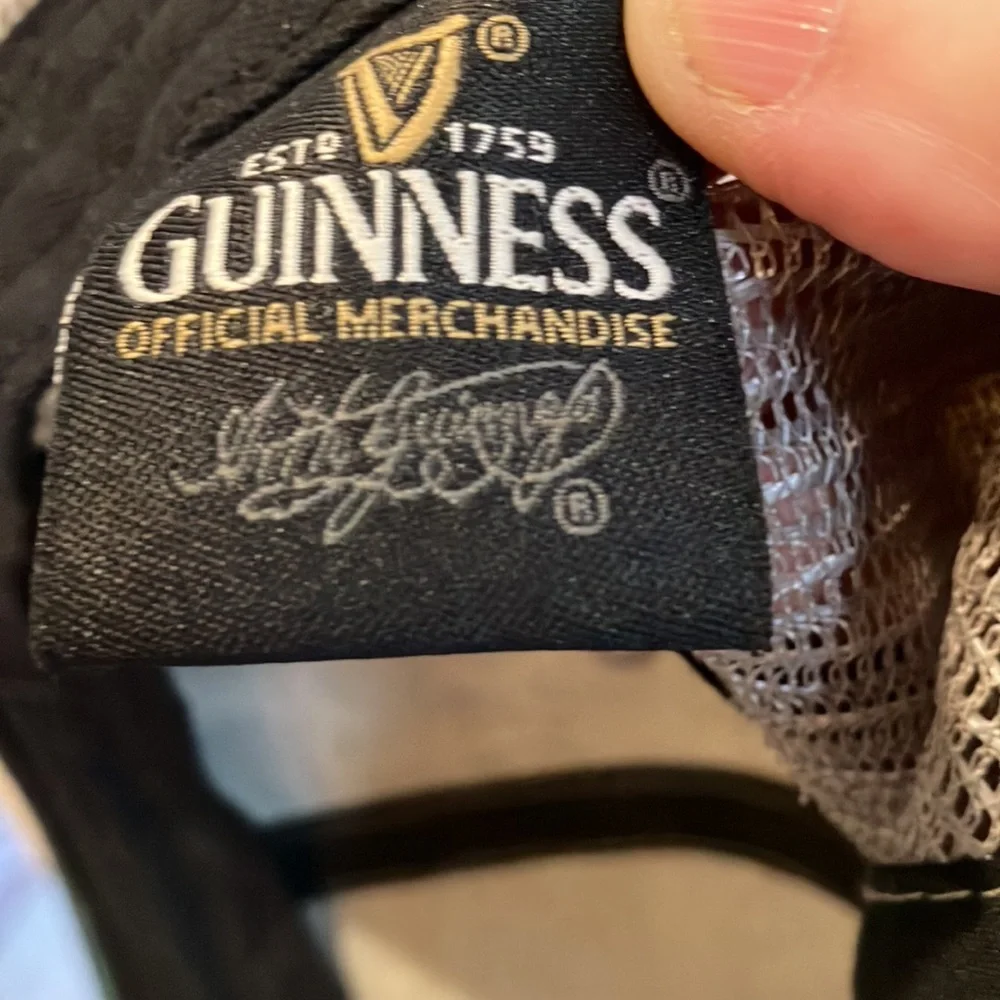 Guinness ball cap